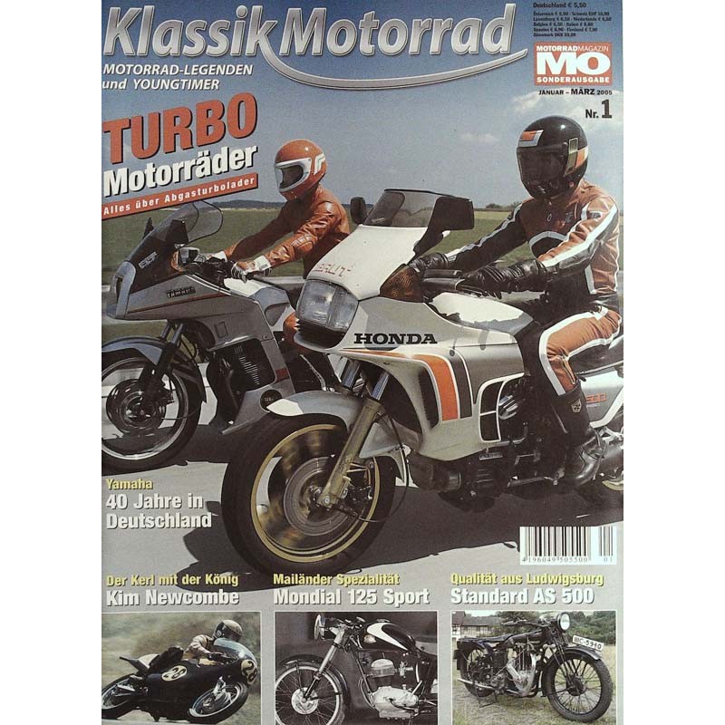 Klassik Motorrad Nr.1 Januar-März 2005 - Turbo Motorräder