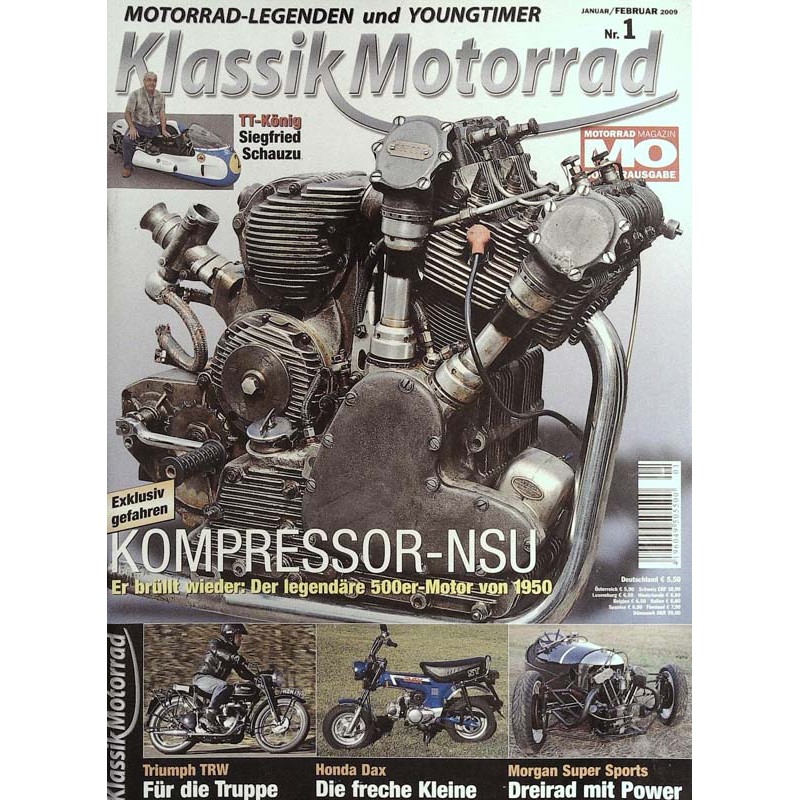 Klassik Motorrad Nr.1 Januar-Februar 2009 - Kompressor NSU