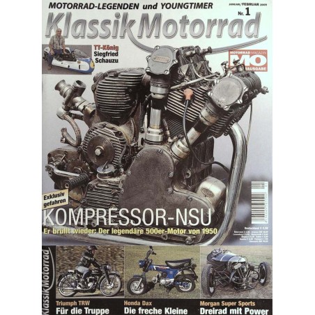 Klassik Motorrad Nr.1 Januar-Februar 2009 - Kompressor NSU