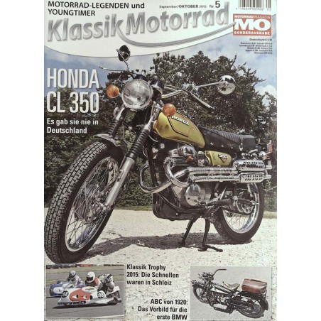 Klassik Motorrad Nr.5 September-Oktober 2015 - Honda CL 350