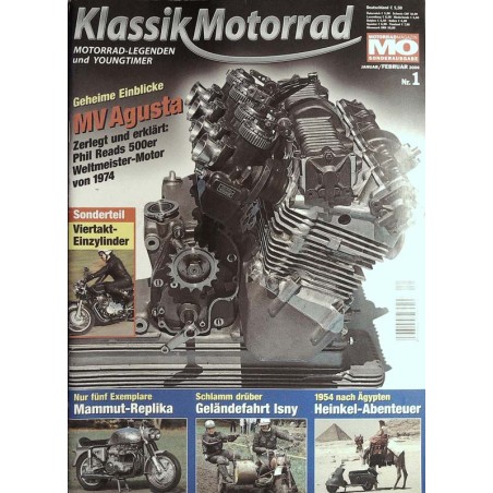 Klassik Motorrad Nr.1 Januar-Februar 2006 - MV Agusta Motor