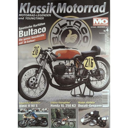 Klassik Motorrad Nr.4 Oktober-Dezember 2003 - Bultaco Spanien