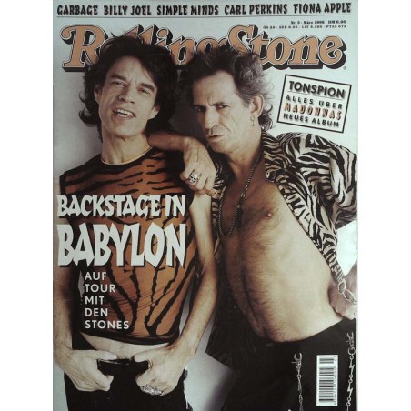 Rolling Stone Nr.3 / März 1998 & CD Vol. 20 - Die Stones