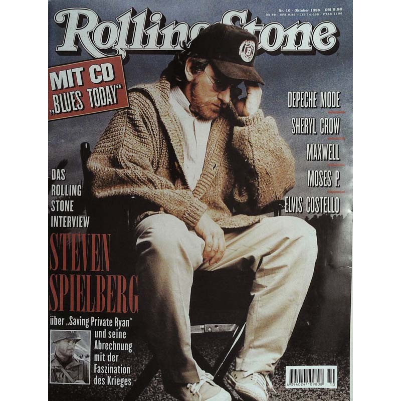 Rolling Stone Nr.10 / Oktober 1998 & CD Vol. 6 - Steven Spielberg