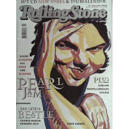 Rolling Stone Nr.2 / Februar 1998 & CD Vol. 19 - Pearl Jam