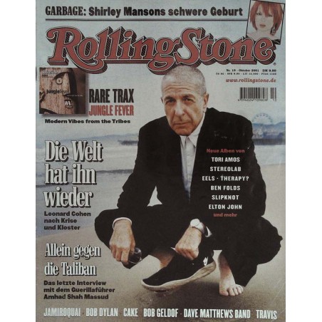 Rolling Stone Nr.10 / Oktober 2001 & CD Vol. 20 - Leonard Cohen
