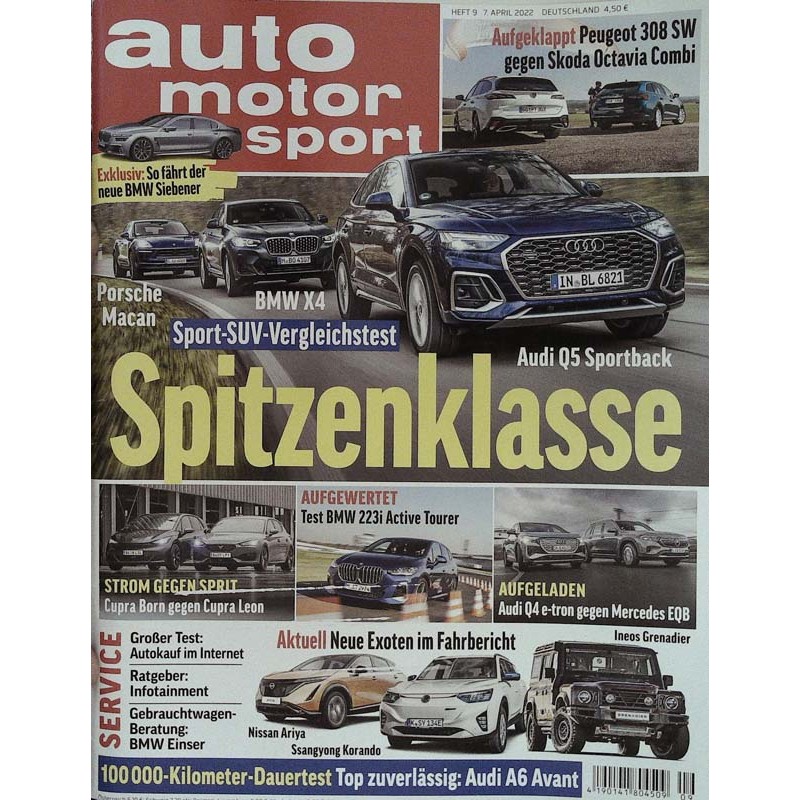 auto motor & sport Heft 9 / 7 April 2022 - Spitzenklasse