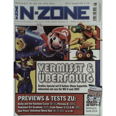 N-Zone 8/2014 - Ausgabe 208 - Vermisst und überfällig