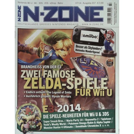 N-Zone 7/2014 - Ausgabe 207 - Zelda-Spiele für Wii U