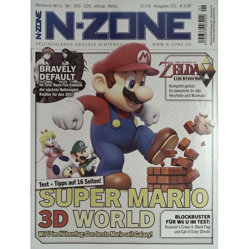 N-Zone 1/2014 - Ausgabe 201 - Super Mario 3D World