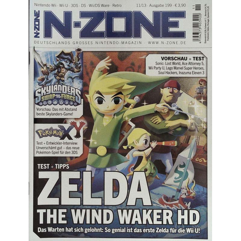 N-Zone 11/2013 - Ausgabe 199 - Zelda the Wind Waker HD