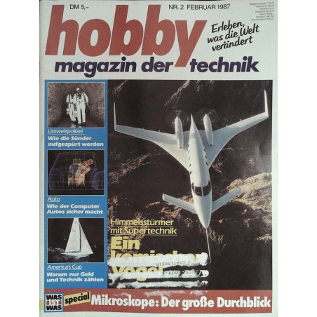 Hobby Nr.2 / Februar 1987 - Ein komischer Vogel