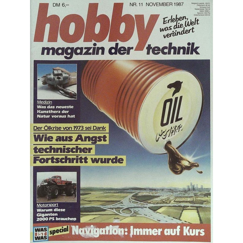 Hobby Nr.11 / November 1987 - Ölkrise von 1973