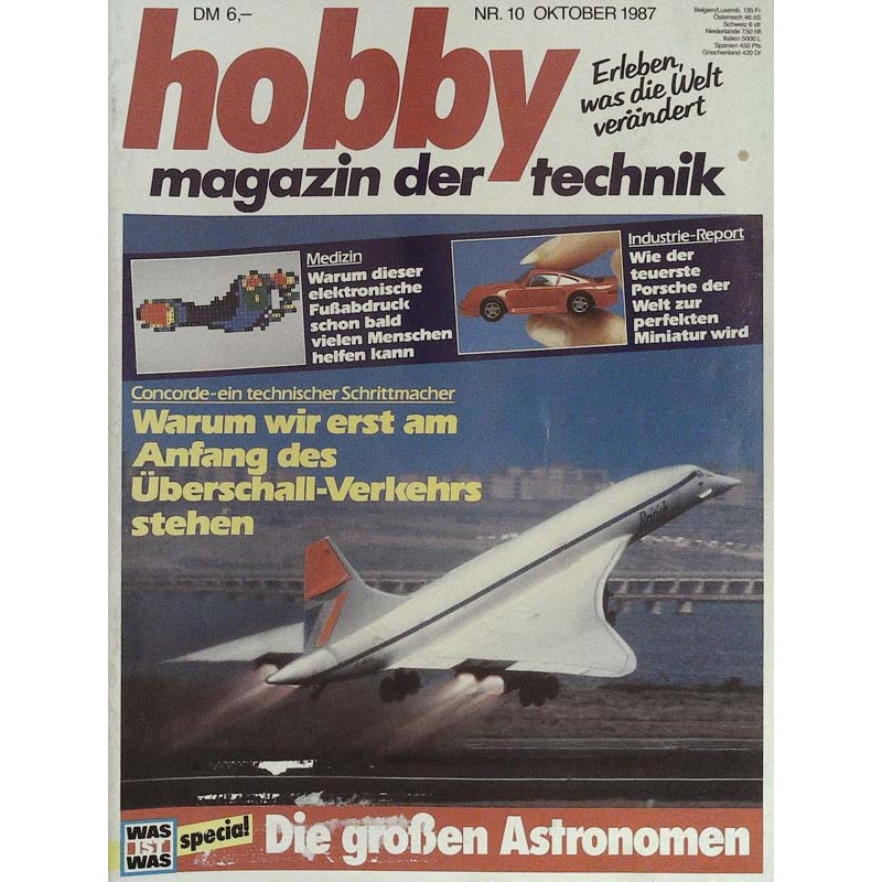Hobby Nr.10 / Oktober 1987 - Concorde