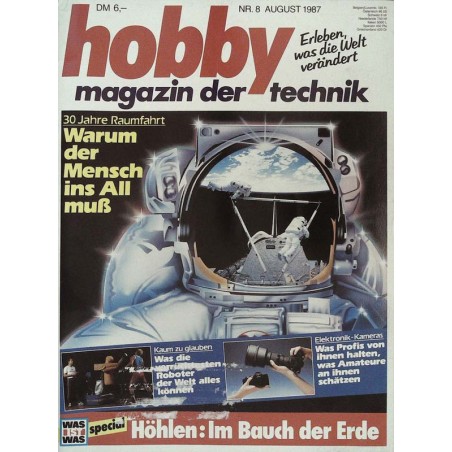 Hobby Nr.8 / August 1987 - 30 Jahre Raumfahrt