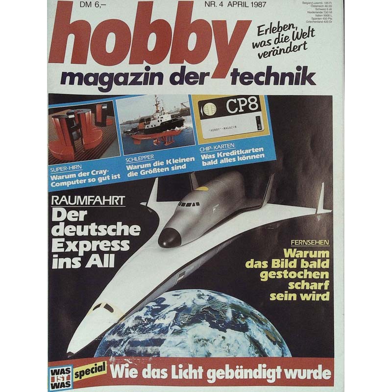 Hobby Nr.4 / April 1987 - Raumfahrt