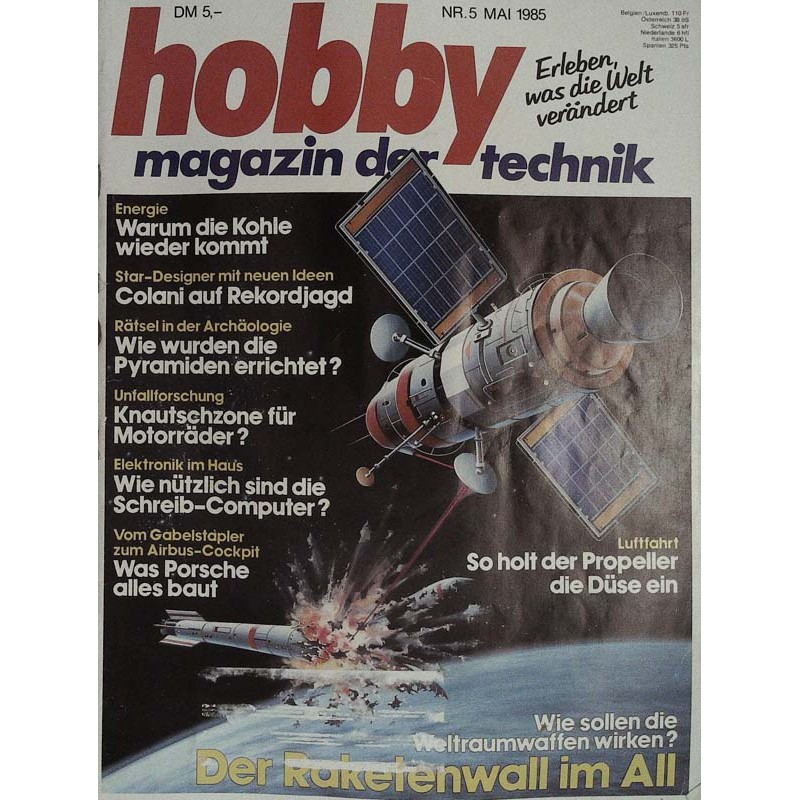 Hobby Nr.5 / Mai 1985 - Der Raketenwall im All
