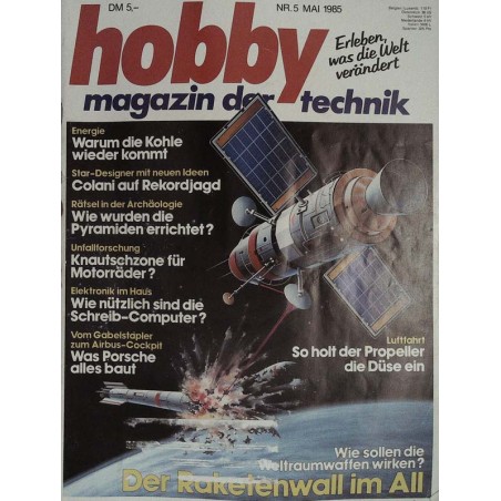 Hobby Nr.5 / Mai 1985 - Der Raketenwall im All