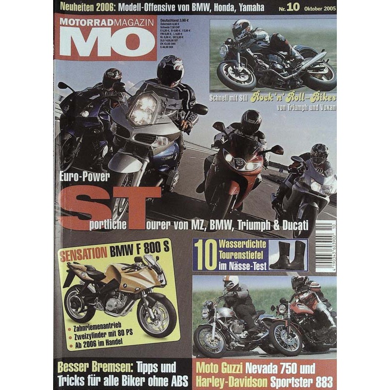 MO Heft 10 / Oktober 2005 - Sportliche Tourer