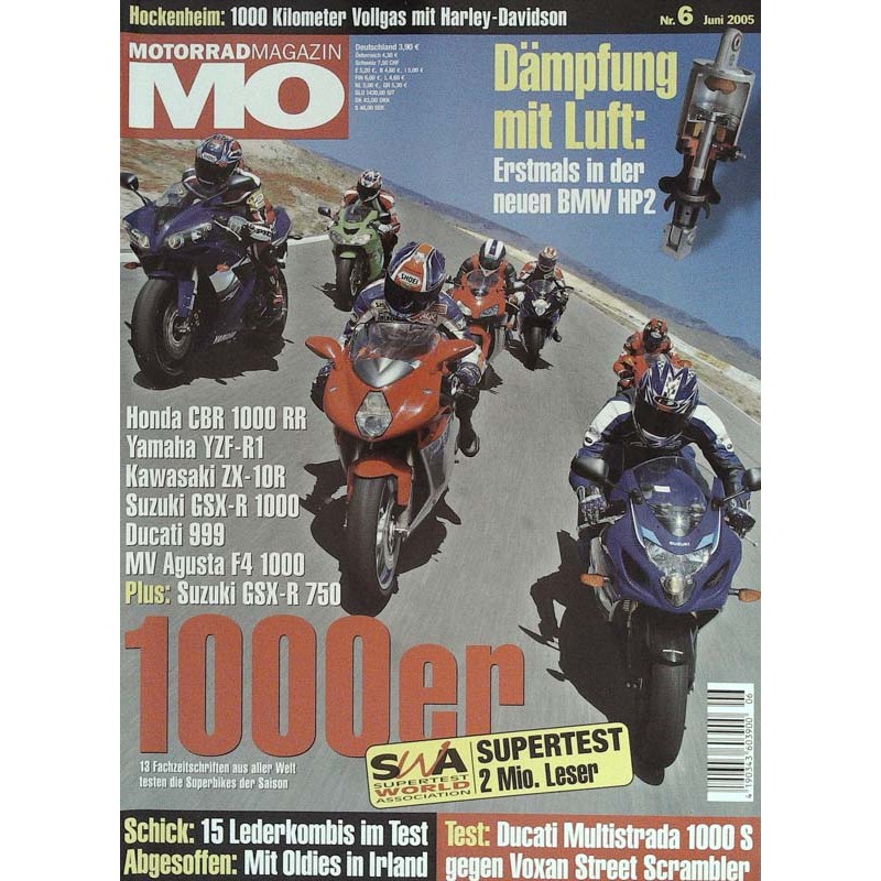 MO Heft 6 / Juni 2005 - 1000er Motorrad