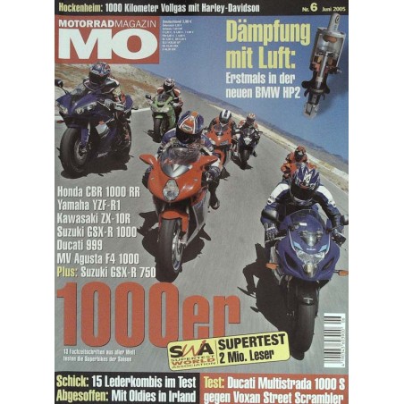 MO Heft 6 / Juni 2005 - 1000er Motorrad