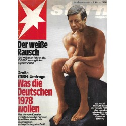stern Heft Nr.1 / 29 Dezember 1977 - Was die Deutschen 1978 wollen
