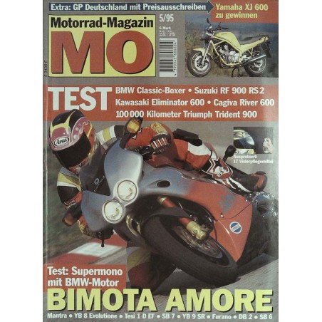 MO Heft 5 / Mai 1995 - Bimota Amore
