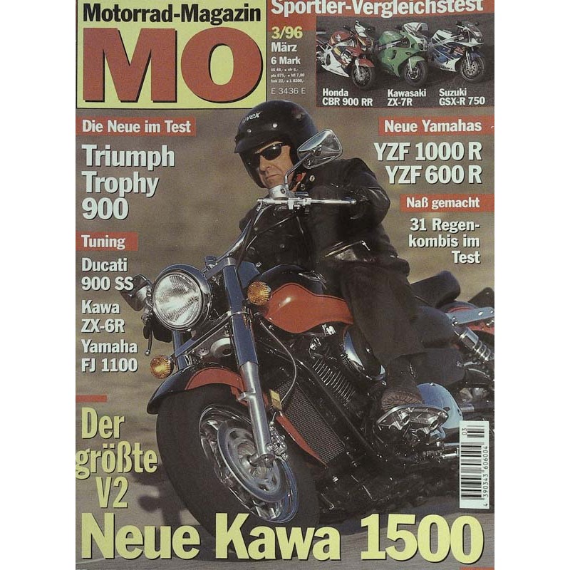 MO Heft 3 / März 1996 - Neue Kawasaki 1500