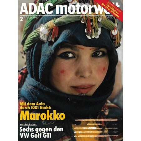 ADAC Motorwelt Heft.2 / Februar 1983 - Marokko