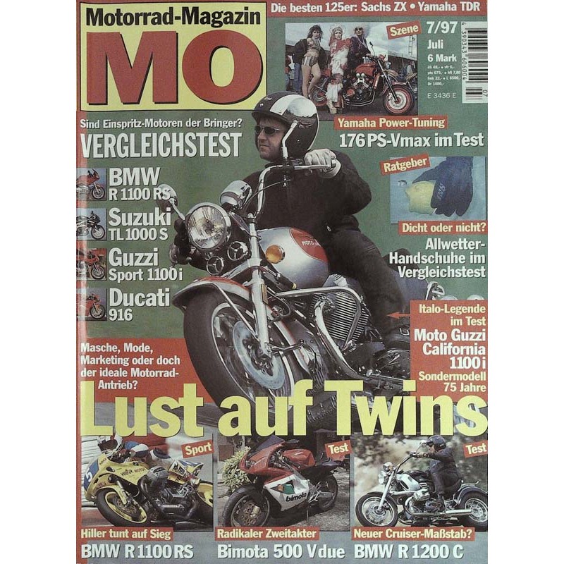 MO Heft 7 / Juli 1997 - Moto Guzzi California 1100i