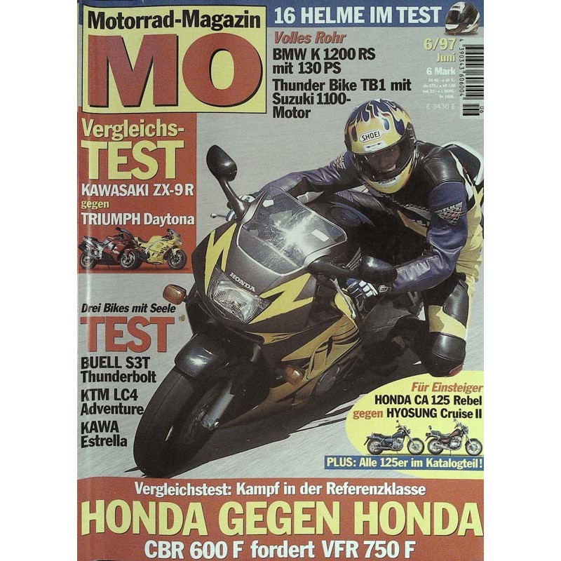 MO Heft 6 / Juni 1997 - Honda gegen Honda