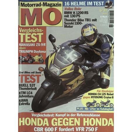MO Heft 6 / Juni 1997 - Honda gegen Honda