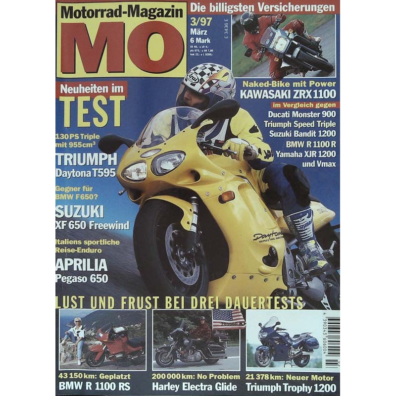 MO Heft 3 / März 1997 - Triumph Daytona T595