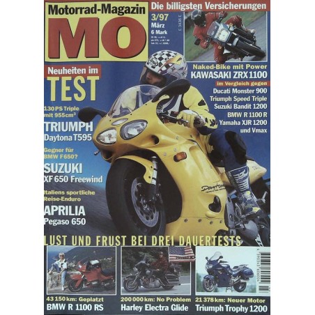 MO Heft 3 / März 1997 - Triumph Daytona T595