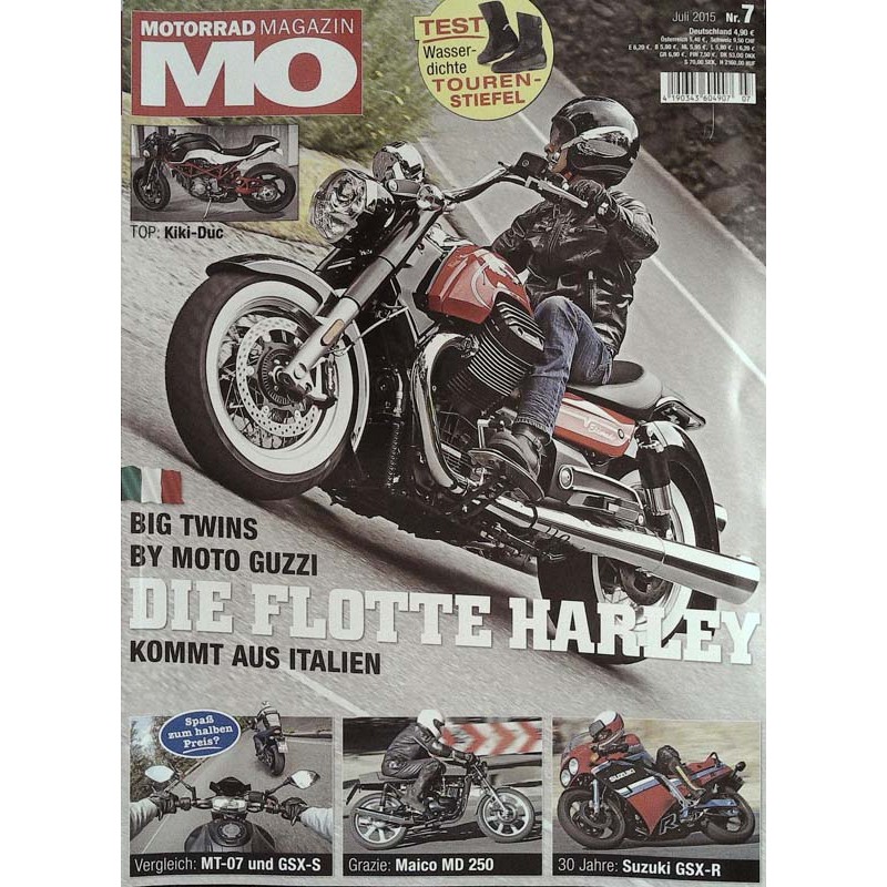 MO Heft 7 / Juli 2015 - Big Twins by Moto Guzzi