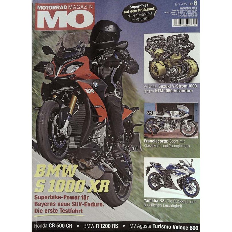 MO Heft 6 / Juni 2015 - BMW S 1000 XR