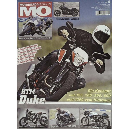 MO Heft 4 / April 2015 - KTM Duke