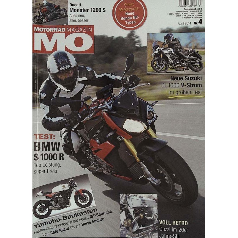 MO Heft 4 / April 2014 - Test BMW S 1000 R