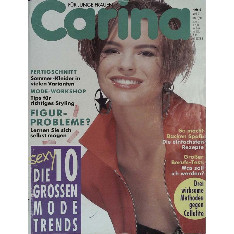 Carina 4/April 1991 - Große Modetrends