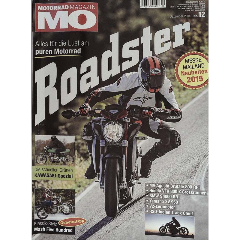 MO Heft 12 / Dezember 2014 - Roadster