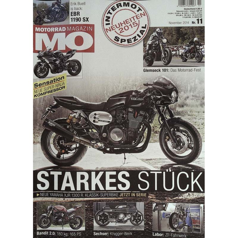 MO Heft 11 / November 2014 - Yamaha XJR 1300 R