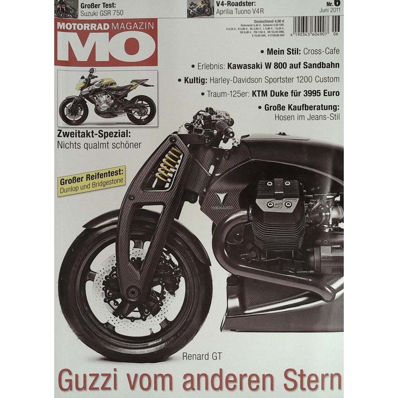 MO Heft 6 / Juni 2011 - Guzzi Renard GT