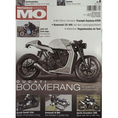 MO Heft 4 / April 2011 - Ducati Boomerang