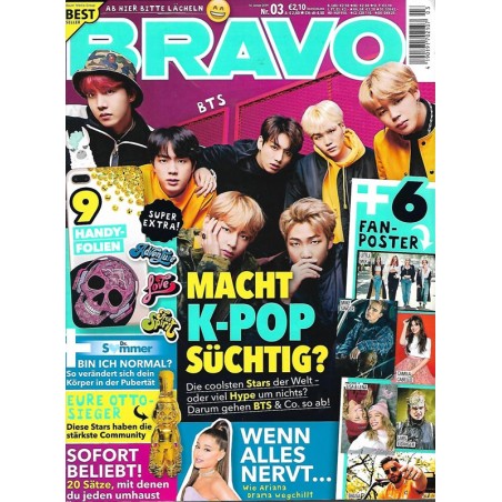 BRAVO Nr.3 / 16 Januar 2019 - Macht K-POP süchtig?
