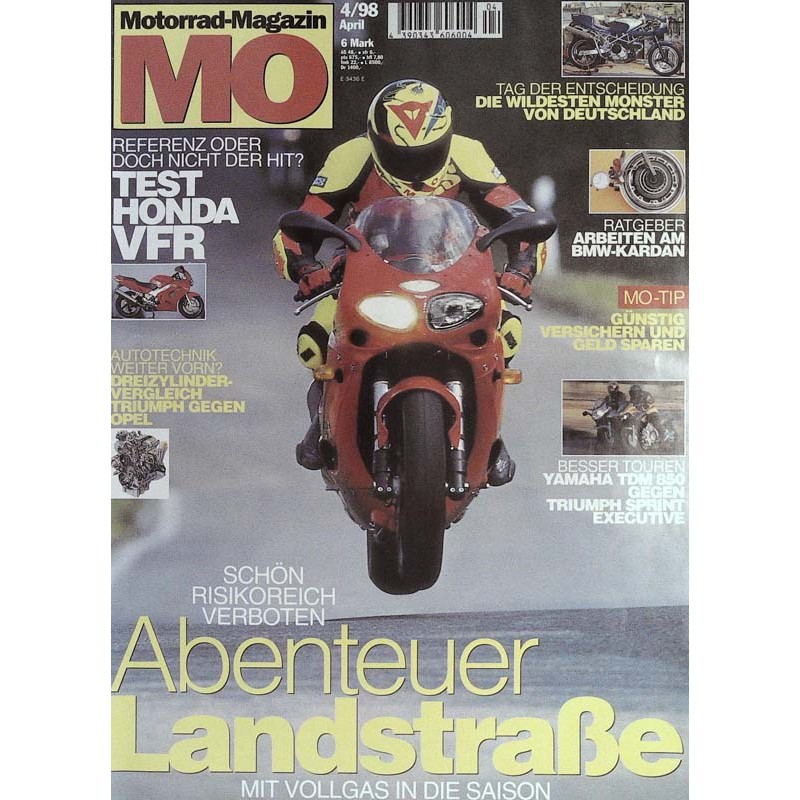 MO Heft 4 / April 1998 - Abenteuer Landstraße