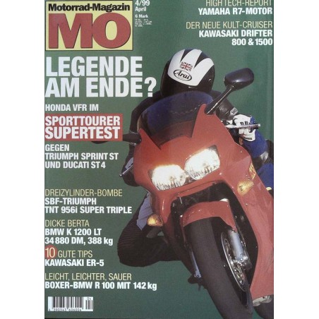 MO Heft 4 / April 1999 - Legende am Ende?