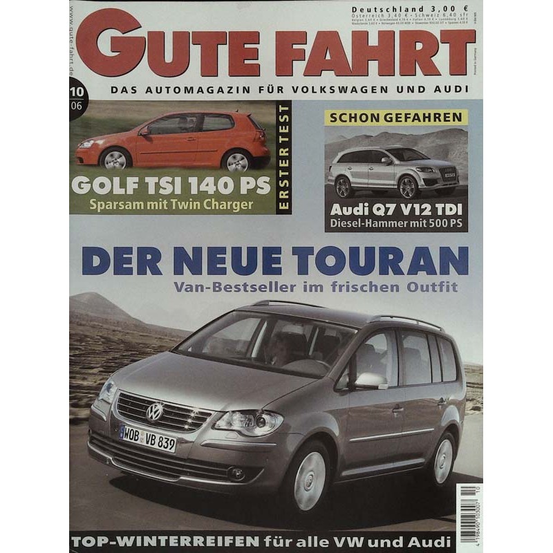 Gute Fahrt Heft 10 / Oktober 2006 - VW Touran