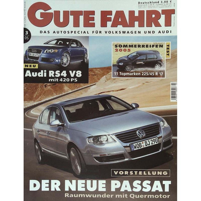 Gute Fahrt Heft 3 / März 2005 - Vorstellung Passat