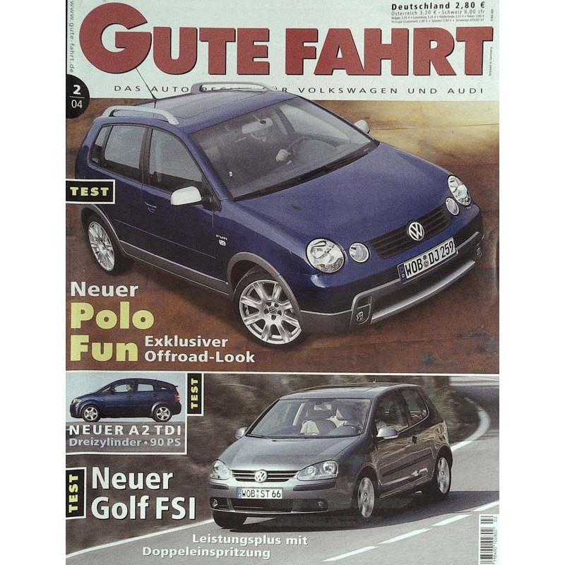 Gute Fahrt Heft 2 / Februar 2004 - Neuer VW Polo Fun