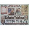 Bild Zeitung Donnerstag, 22 Mai 2025 - Geheim Telefonat